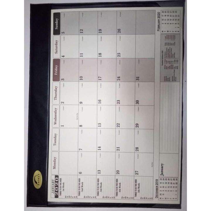 Table Planner 2021 { Large }
