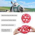2 Packs Horse Treat Ball Hay Play Ball,Goat Hay Ball Hang Feeding Toy for Sheep Horse Goat Feeder and Relieve Stress. 