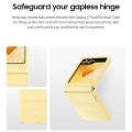 Official Style Kindsuit Leather Case with Hinge Protector for Samsung Galaxy Z Flip 6. 