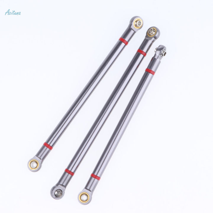 8pc 1:10 RC Car Linkage Rods Connecting Rod Upgrade Parts for SCX10II 90046