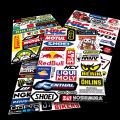 Vinyl waterproof sticker for motorcycle decals motor bike Racing scooter helmet decoration stickers. 