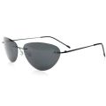 Polarized Ultralight Fashion Pilot The Matrix Neo Sunglasses Rimless Men Driving Brand Design Sun Glasses De Sol UV400. 