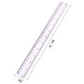6/8/12 Measuring Straight Rulers Office For School Inch Ruler Standard/metric. 