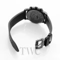 Emporio Armani Black Rubber Strap Black Dial Men's Watch -AR11133. 