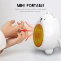 Topsky Mini Cartoon Heater Portable Space Heater 4000w Portable Electric Fan Heater Thermostat Overheat Protection Mute. 