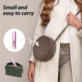 5ml Travel Perfume Atomizer - Refillable Mini Metal Spray Bottle, Leak-Proof & Portable, Empty Fragrance Container, Best for Pocket & Handbag Use. 