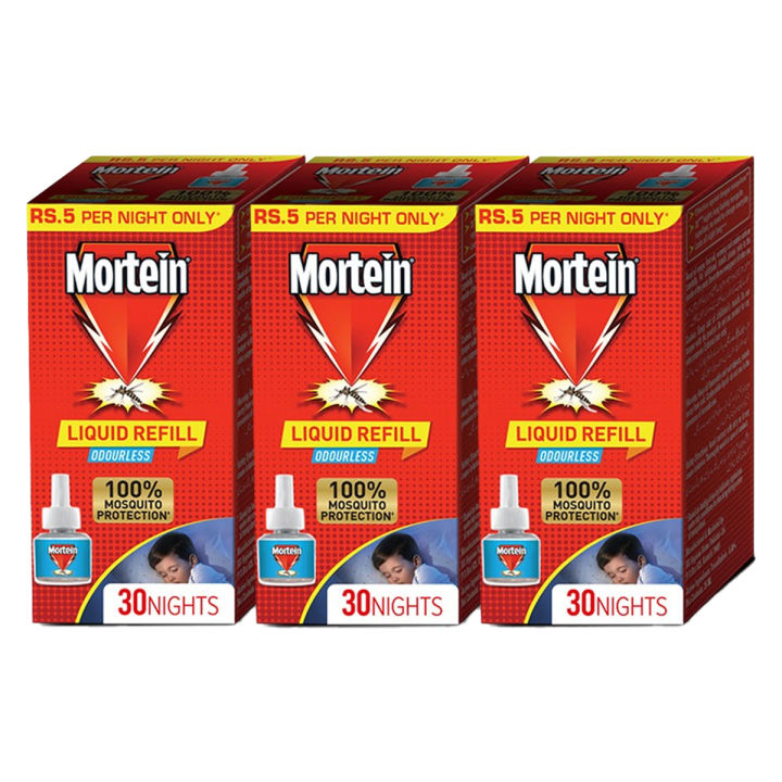 Mortein Mosquito Repellent Refill Odourless 90 Nights