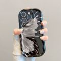 Casing Butterfly Phone Case For Realme Note 50 C53 C51 Cover Curly Wave Soft Silicone. 