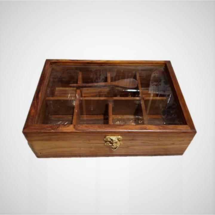 Kitchen Masala Box , Wooden Masala Box , Spice Box , Kitchenware Item.