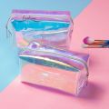 Holographic Makeup Bag Cosmetic Travel Bag Toiletry Organizer Purse for Women @sg. 