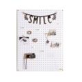 Pegboard 29” x 45” with 24 PCs 6” clips for hanging weapons tools. 