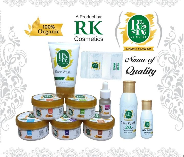 RK 10 Pices Professional Facial Kit