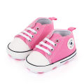 Baby Boys Girls Non-Slip Prewalker Kids Infant Toddler Canvas Shoes. 