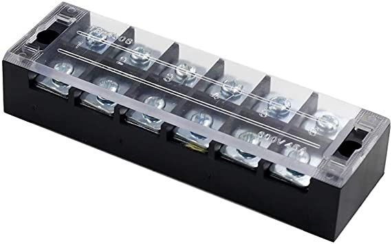 Dual%20Rows%20Screw%20Terminal%20Strip%206%20Positions%20600V%2045A%20Wire%20Barrier%20Block%20Terminal%20Strip%20-%20Image%203