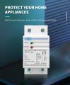 OVER VOLTAGE AND UNDER VOLTAGE SAFETY BREAKER HIGH VOLTAGE APPLIANCE AUTOMATIC PROTECTION. 