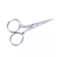 Stainless Steel Mustache & Beard Scissor For Men Beard Mustache Trimming Scissors Hair Care Grooming Tool, Professional Scissors Hair Cutting - Small Travel Facial Hair Scissor for Eyebrows, Nose, Moustache, Beard. 
