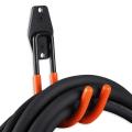 for EV Charger Wall J-Hook Compatible with Electric Vehicle (EV) Charging Cable - Extra Protection Leading To a Clutter-Free Space (Black). 