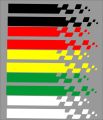 Bonnet Car Sticker-Rectangular Chess Pattern-Car Sticker-Car Decal-sticker for a Car-Bonnet Sticker. 