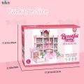 Princess Big Villa DIY Dollhouse for Girls  Pink Princess Castle Play House with Slide Yard and Furniture  DIY Building Set for Kids  Dream Palace Role Play Toy with Dolls  Best Gift for Girls Age 3-10 Years  Toy Doll House  ToyzRusPk  3D Assembled. 