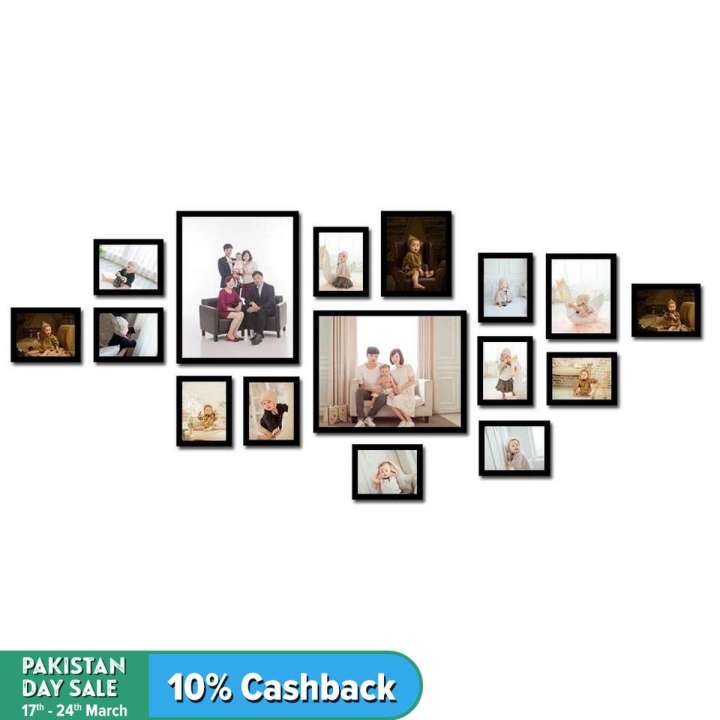 16 Picture Frames Set 2-Pcs 8x12inch 2-Pcs 6x6inch 12-Pcs 4X6inch Photo Frames For Wall Decor Photo Frame Set Frame Collage Family Photo Frames Wall Decor Home Decor Ideas