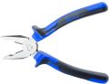 Combination Pliers 8 Inch, Multifunction Pliers with Wire Cutting, Crimping, Twisting, Pulling & Nails Removing, Carbon Steel Black Polished Finish. 