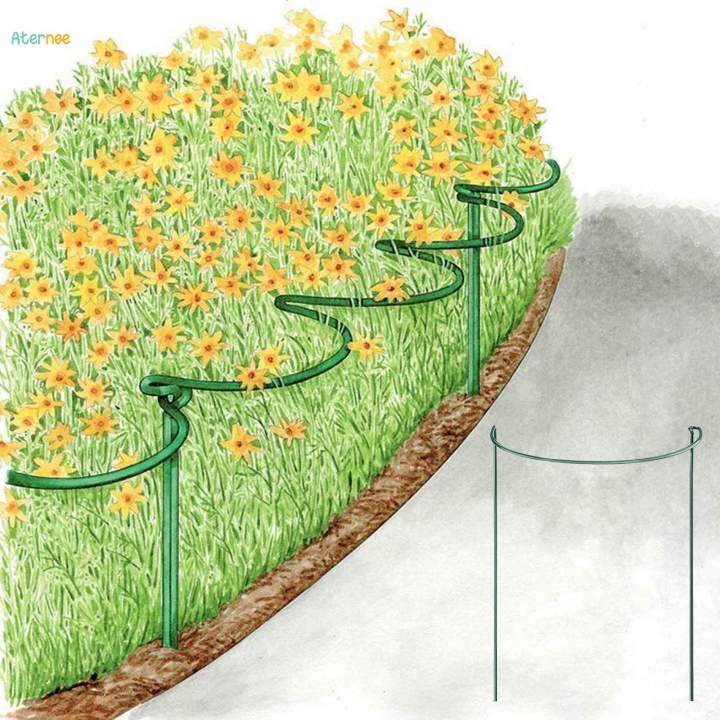 Iron%20Plant%20Support%20Ring%20Plant%20Cages%20for%20Vegetable%20Climbing%20Plant%20Garden%20-%20Image%205