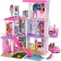 Barbi DreamHouse Large Dollhouse with Pool, Slide, Elevator, Lights and Sounds. 