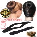 Hair Bun Sponge Hair Bang Clip Hair Donut Bun Maker French Twist Roll Maker Sponge Tool. 