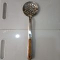 Rice Cooking Cooking Spoon Wood Design Plastic Handle Cutlery Stainless Steel. 