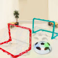 XW SPORT Hover soccer ball,air power football Gate Set ,indoor LED light up fun air soccer game. 