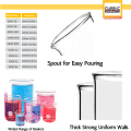 25ml/50ml/100ml/250ml/500ml/1000ml Glass Beaker - Iwakipyrex-Beaker low form griffin heat resistant glass vessel, lab grade glassware, graduated beaker 3.3 borosilicate for laboratory, baking and perfume making chemistry lab glass. 