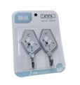 Wall Hooks Wall Hooks For Hanging Decorative Flower Pattern Coat Hooks Nordic Style Bedroom Decoration No Punching Girls Dormitory Hook Portable Adhesive Hooks Set. 