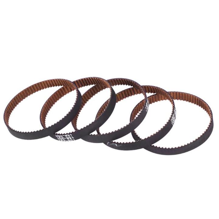 Wear Resistant Anti-slip GT2 Closed Loop Timing Belt Rubber 2GT 6mm 200 280 400 610 mm Synchronous Belts for 3D Parts