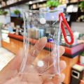 PVC Clear Mini Coin Purse Transparent Small Female Purses Women Kids Girls Key Lipstick Earphone Coin Storage Bags Wallet Pouch. 