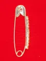 Crystal Hijab Pins – Set of 6 Fancy Safety Pins with Rhinestones. 