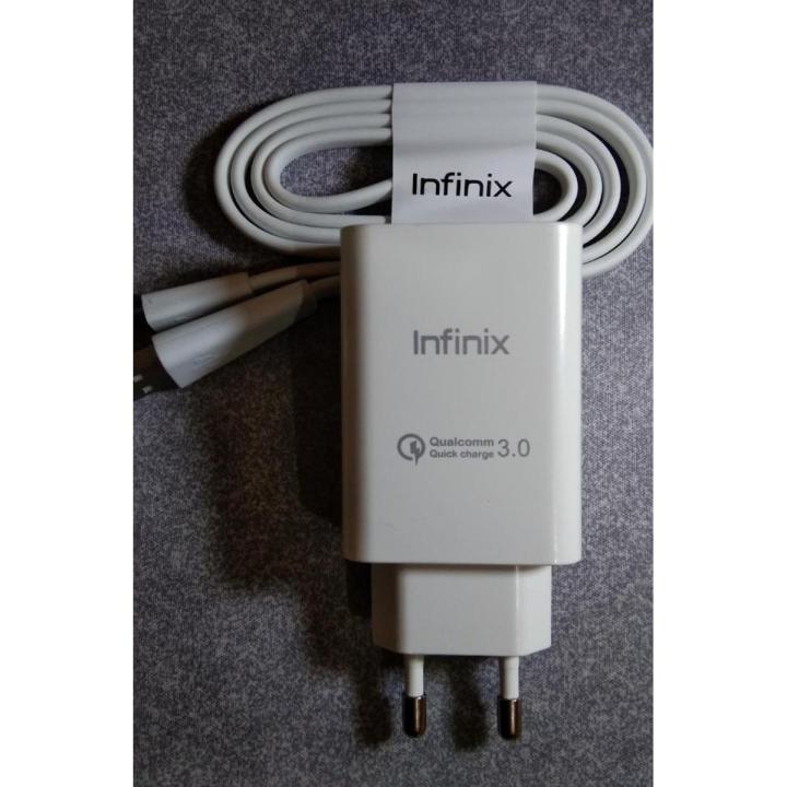 Infinix Fast Charger 18W Fast Charging. Model:CQ-18IX Infinix Quick Charger With Micro USB Cable For Infinix Nota 4 pro Nota 5 6 Hot 5 Zero 2 5 Pro
