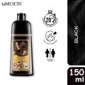 MUICIN Hair Color Shampoo 5 in 1 Herbal Extracts and Long Lasting Formula Keratin Treatment Included. 