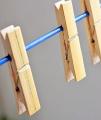 Wooden Clips Bamboo Cloth Pegs Set Of 20 Clips. 