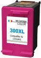 Kyansin Remanufactured 300 300XL Ink Cartridges High Yield 300 XL (CC641EE & CC644EE) Compatible with HP DeskJet D1660/D2660/D5560/F2480/F4280 HP PhotoSmart C4680/C4780 (1 Black,1 Tri-colour). 