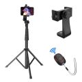 MPOW 62" Selfie Stick Tripod, Bluetooth Remote ,Lightweight, 360° Rotation 194AB. 