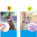 Pet GPS Accessories Anti-Lost Cat Collar Apple Airtag Tracker Protective Case With Bell Reflective Cat Necklace Kitten tool. 
