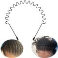 pack of 3pcs -head Bands, zig Zag hair bands, Head Band For Unisex Girls Men Boys Male And Female / Fashion Tie With Teeth Unisex Black. 