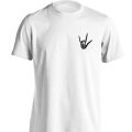 Skirt skeleton hand pocket t shirt hipster tumblr instagram weheartit geek nerd grunge halloween goth weird tea US size. 