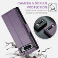 lthmy for Google Pixel 8 Pro PU Leather Kickstand Wallet Magnetic Closure Flip Case Cover. 