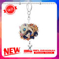 Keyring Japanese Anime Design Decorative Acrylic Demon Slayer Key Chain for Key. 