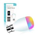 LINGANZH WiFi Smart Bulb Alexa Light Bulbs, WiFi Multicolor Dimmable LED Light Bulb Work with Alexa Google Home and IFTTT, Timer Schedule, Remote Control by Smartphone, No Hub Required (B22 B ayonet). 
