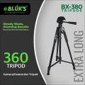 Tripod Stand - 360 Degree Tripod With Selfie Stick - LED Light Wireless Bluetooth Foldable Mini Tripod - Camera Tripod Stand - Extendable Mobile Tripod Stand for Phone | Vlogging Tripod for TikTok, YouTube, Live Streaming, Travel & Photography. 
