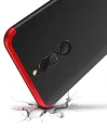 Huawei Mate 10 Lite Shockproof 3 in 1 Full Body 360 Protection Case Cover - Black & Red. 