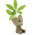 Baby Groot Flower Pot Planter Succulent Bird Nest Guardians Of The Galaxy Groot Figure Toy. 