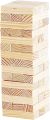 Jenga Timber Tower Wooden Stacking Blocks 54 Piece Classic Wooden Blocks for Building, Toppling and Tumbling Games Size : 9.9 x 3 x 3 Inches. 